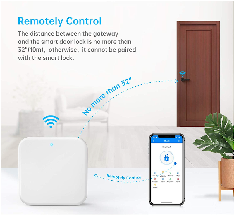 ttlock g2 - portão wifi-2